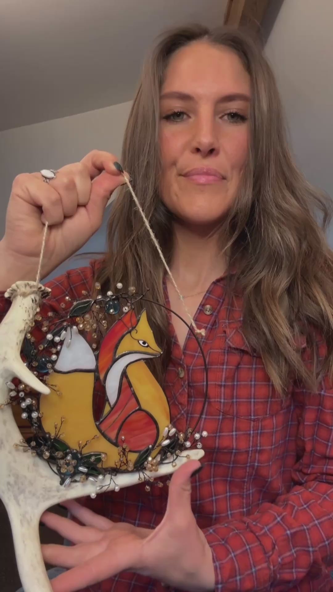 Vixen Fox Sun Catcher